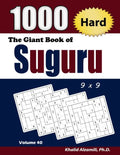 The Giant Book of Suguru: 1000 Hard Number Blocks (9x9) Puzzles - Paperback