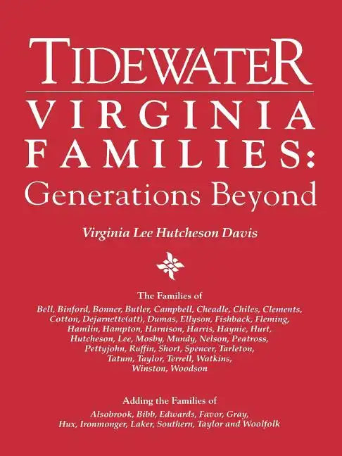 Tidewater Virginia Families - Paperback