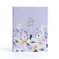 KJV Notetaking Bible, Large Print Hosanna Revival Edition, Lavender/Peach Cloth Over Board - Hardcover