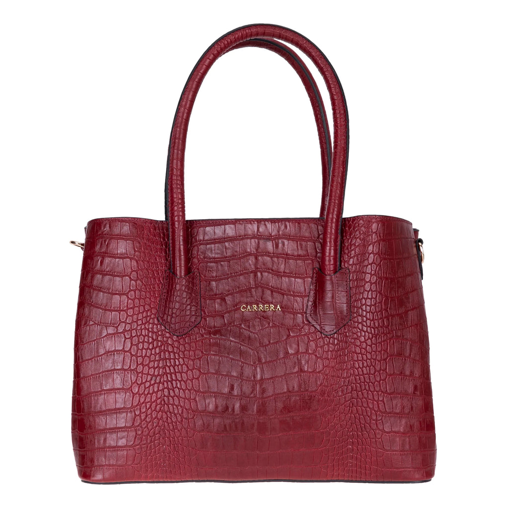 Carrera Novelya Women’s Leather Bag – Full-Grain Calf Leather Top Handle Bag for Elevated Everyday Carry | Minimal & Handcrafted