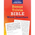 Bonus Trivia Bible Word Searches Large Print - Paperback