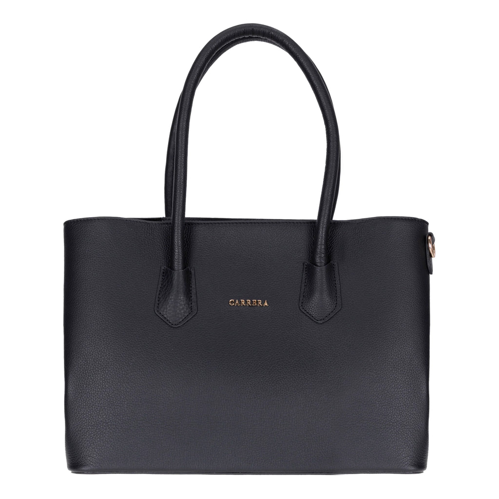 Carrera Novelya Women’s Leather Bag – Full-Grain Calf Leather Top Handle Bag for Elevated Everyday Carry | Minimal & Handcrafted