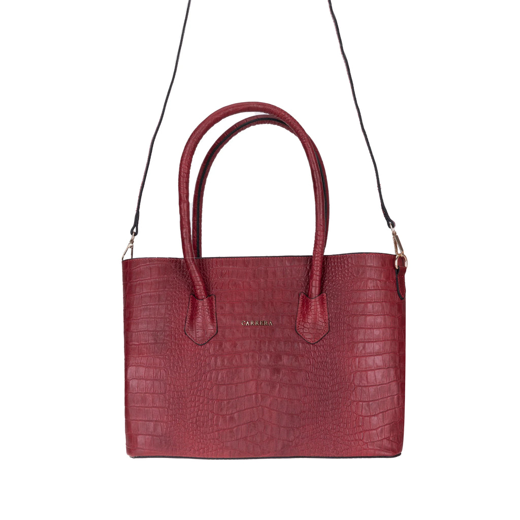 Carrera Novelya Women’s Leather Bag – Full-Grain Calf Leather Top Handle Bag for Elevated Everyday Carry | Minimal & Handcrafted