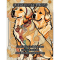 Golden Harmony: Majestic Retrievers and Mandala Meditations Coloring - Paperback
