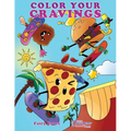 Color Your Cravings: A Junk Food Coloring Book for Kids Ages 6-8, 9-12 - Paperback