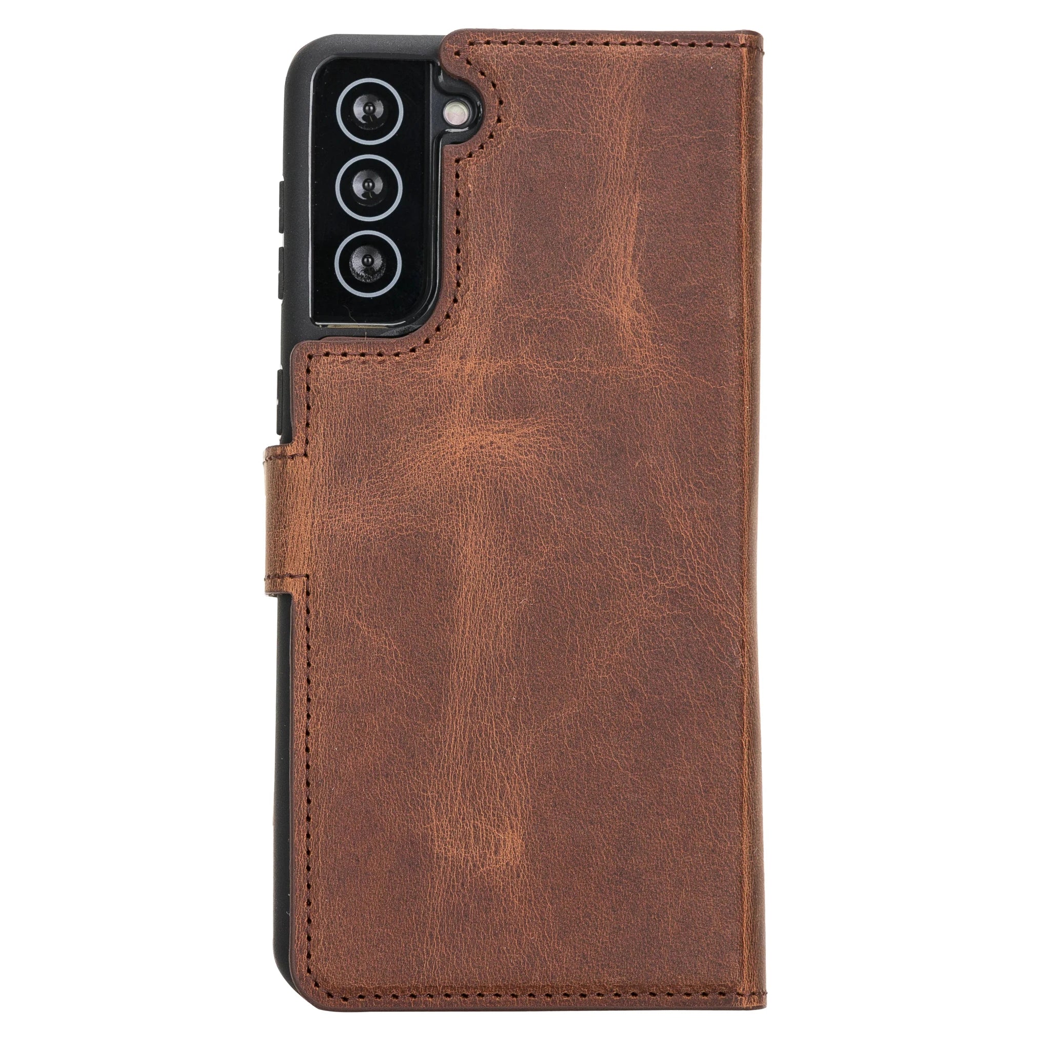 Samsung Galaxy S21 Plus Leather Wallet Case Detachable RFID – Santa