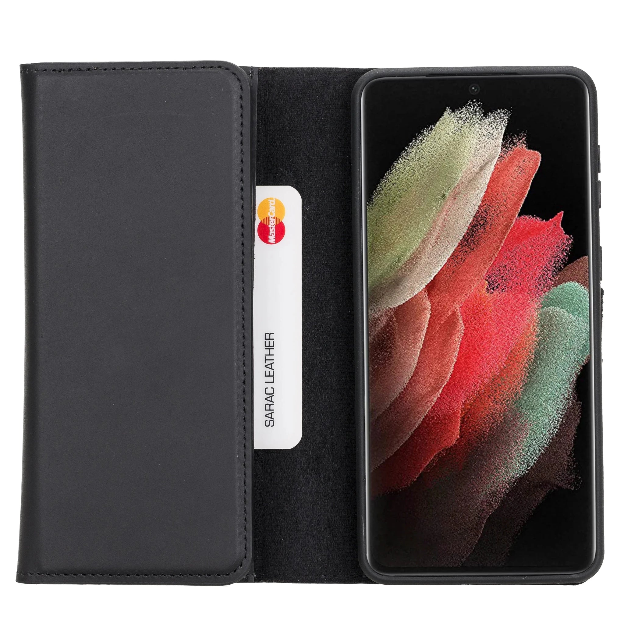 Samsung Galaxy S21 Plus Leather Wallet Case Detachable RFID – Santa