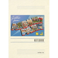 Vintage Lined Notebook Greetings from Asbury Park, New Jersey - Paperback