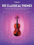 101 Classical Themes for Violin Instrumental Folio Essential Violin Sheet Music Collection Hal Leonard Violin Solo Book - Paperback