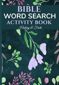 Bible Word Search Activity Book - History & Facts: Bible Puzzles, Quotes, Brain Games, Bible Facts And Quizzes - Paperback