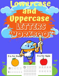 Lowercase and Uppercase letters Workbook: trace letters alphabet handwriting practice workbook, trace letters worksheet, upper and lowercase letters w - Paperback