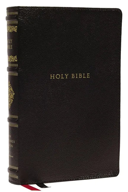 Nkjv, Personal Size Reference Bible, Sovereign Collection, Genuine Leather, Black, Red Letter, Thumb Indexed, Comfort Print: Holy Bible, New King Jame - Leather