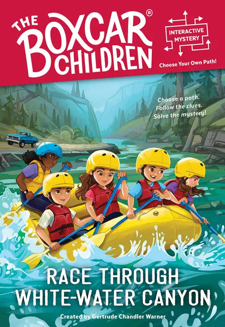 Race Through White-Water Canyon - Paperback
