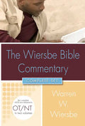 Wiersbe Bible Commentary 2 Vol Set - Hardcover