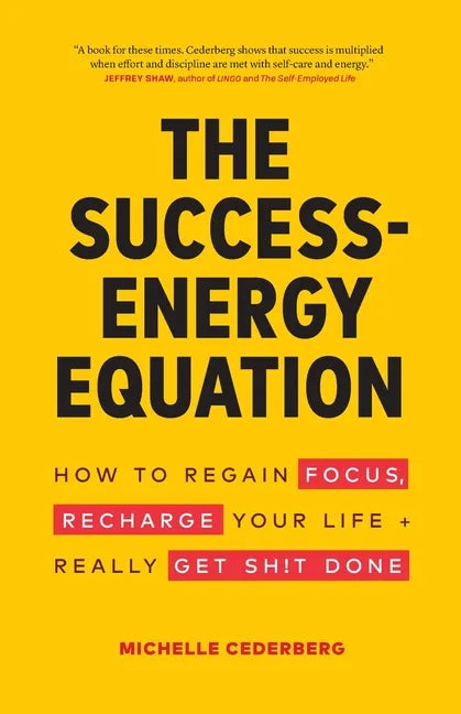 The Success-Energy Equation: How to Regain your Focus, Recharge your Life and Really Get Sh!t Done - Paperback