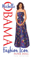 Michelle Obama Fashion Icon Paper Doll - Paperback