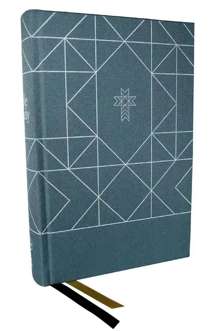 Nkjv, the Bible Study Bible, Cloth Over Board, Blue, Comfort Print: A Study Guide for Every Chapter of the Bible - Hardcover