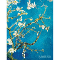 Vincent Van Gogh Planner 2024: Almond Blossom Painting Artistic Post-Impressionism Art Organizer: January-December (12 Months) - Paperback