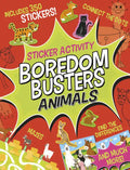 Boredom Busters: Animals Sticker Activity: Includes 350 Stickers! Mazes, Connect the Dots, Find the Differences, and Much More! - Paperback