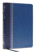 Nrsvce, Great Quotes Catholic Bible, Leathersoft, Blue, Comfort Print: Holy Bible - Imitation Leather