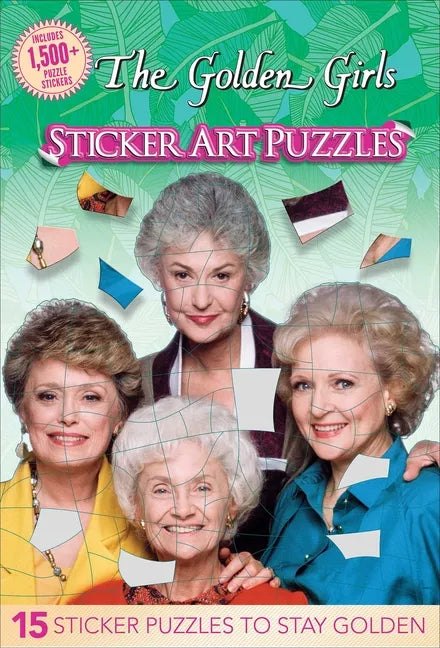 Golden Girls Sticker Art Puzzles - Paperback