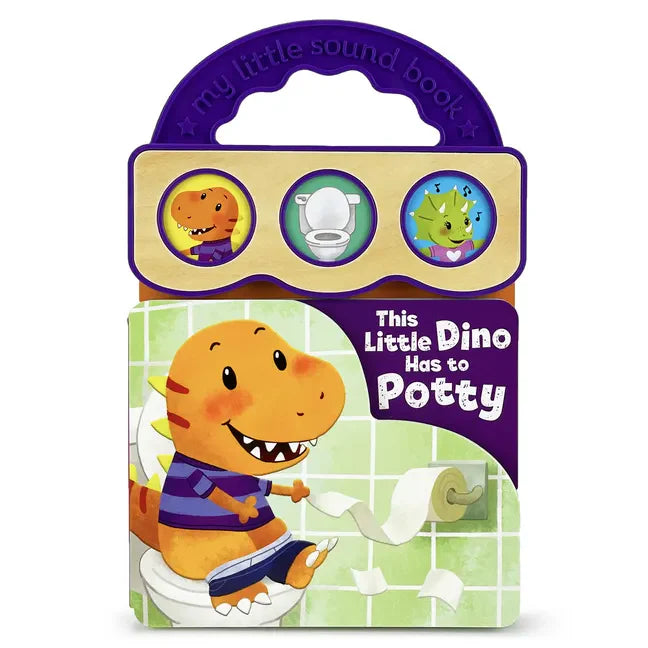This Little Dino Has to Potty - Board Book