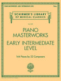 Piano Masterworks Early Intermediate Level Schirmer's Library of Musical Classics Vol. 2109 144 Classical Pieces for Piano Students and Teachers - Paperback