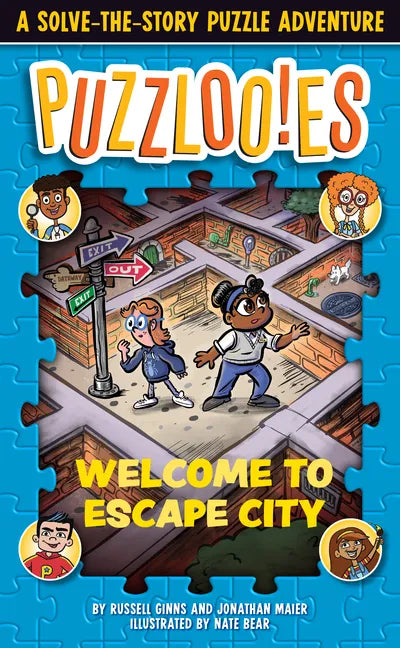 Puzzlooies! Welcome to Escape City: A Solve-The-Story Puzzle Adventure - Paperback