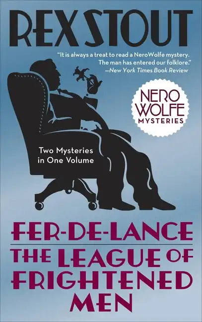 Fer-De-Lance/The League of Frightened Men - Paperback