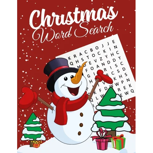 Christmas Word Search: 70+ Word Searches - Puzzle Book for Kids - Perfect for gift - Paperback