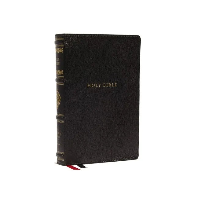 Nkjv, Personal Size Reference Bible, Sovereign Collection, Genuine Leather, Black, Red Letter, Comfort Print: Holy Bible, New King James Version - Leather
