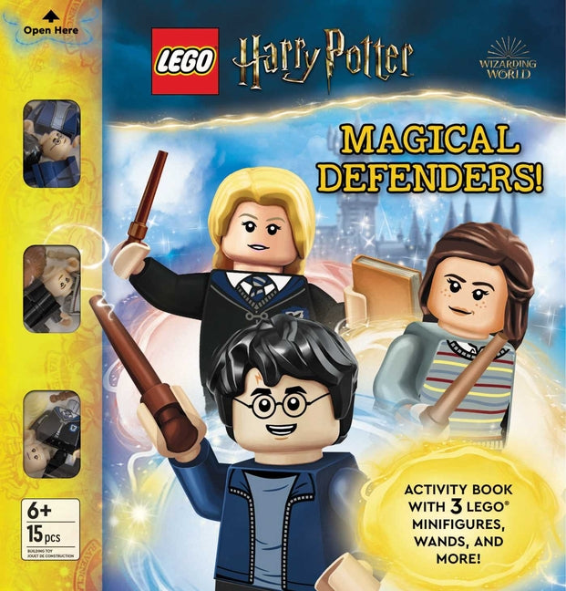 Lego Harry Potter: Magical Defenders: Activity Book with 3 Minifigures and Accessories - Hardcover