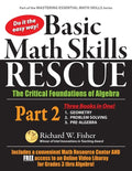 Basic Math Skills Rescue, Part 2: The Critical Foundations of Algebra - Paperback
