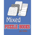 Mixed puzzle books for adults: word search, sudoku, mazes, Hard killer sudoku and Trivia 8,5"x11" 110 pages - Paperback