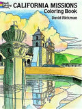 California Missions Coloring Book - Paperback