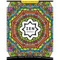 Zen Doodle Coloring Book: Flower Animal and Mandala Coloring Book for Adults - Paperback