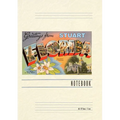 Vintage Lined Notebook Greetings from Stuart, Florida - Paperback