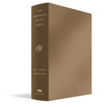 The Jeremiah Study Bible, Esv, Bronze Leatherluxe(r): What It Says. What It Means. What It Means for You. - Leather