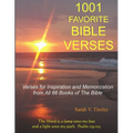 1001 FAVORITE BIBLE VERSES, Verses for Inspiration and Memorization from All 66 Books of The Bible - Paperback