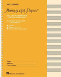 Deluxe Wirebound Super Premium Manuscript Paper (Gold Cover) - Spiral