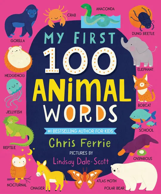 My First 100 Animal Words - Board Book