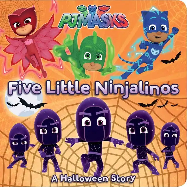 Five Little Ninjalinos: A Halloween Story - Board Book