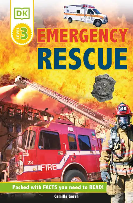 DK Readers L3: Emergency Rescue: Meet Real-Life Heroes! - Paperback