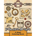 From Here to There - A Maps Coloring Book - Paperback