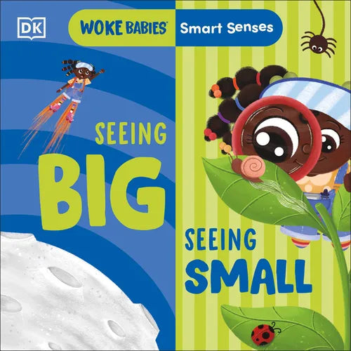 Smart Senses: Seeing Big, Seeing Small - Board Book