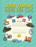 Letter Tracing Book for Kids: Kids-friendly Background Cover Alphabet English Letter Tracing Activity Book for Preschoolers and Toddlers ages 3-5 - Paperback