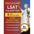 LSAT Prep 2023-2024: 3 LSAT Practice Tests and Review Book [9th Edition] - Paperback