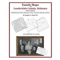 Family Maps of Lauderdale County, Alabama, Deluxe Edition - Paperback