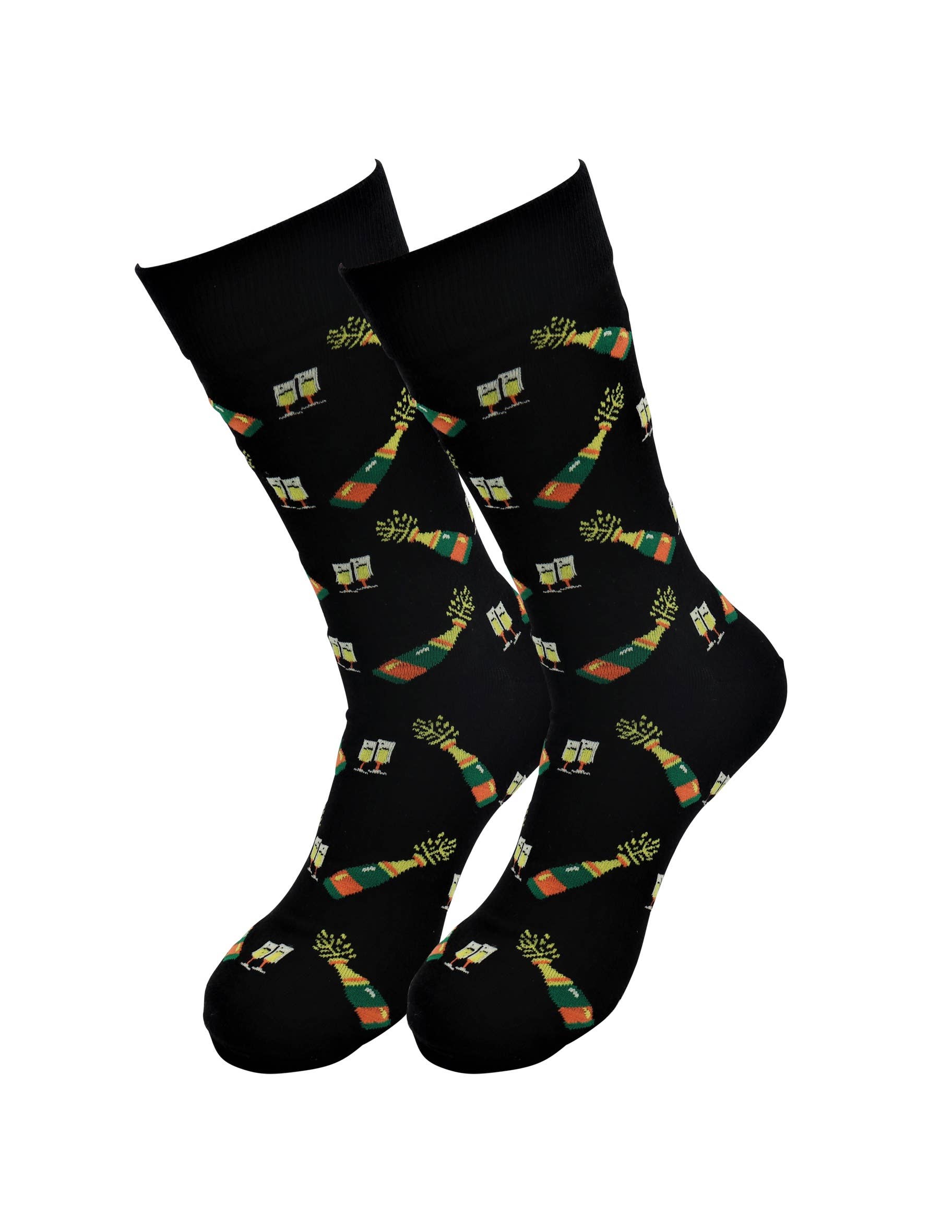 Champagne Socks - Comfy Cotton for Men & Women