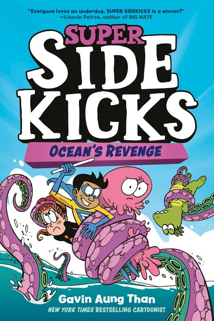 Super Sidekicks #2: Ocean's Revenge: (A Graphic Novel) - Hardcover
